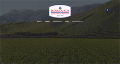 Desktop Screenshot of boskovichfarms.com